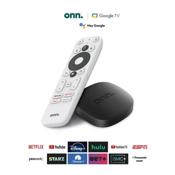 onn. Google TV 4K Streaming Box (New, 2023), 4K UHD resolution - Image 8